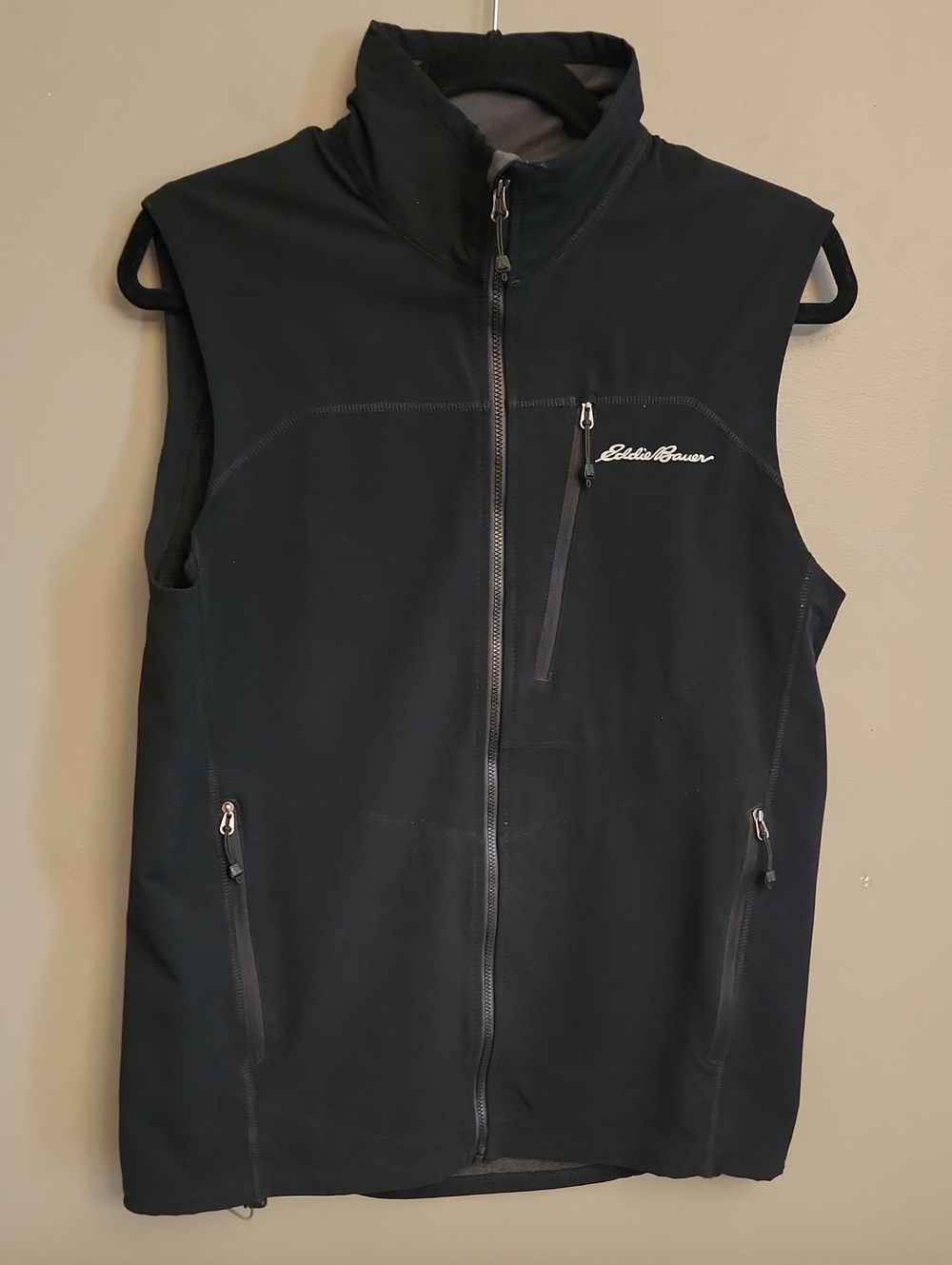 Eddie Bauer Black Softshell Vest